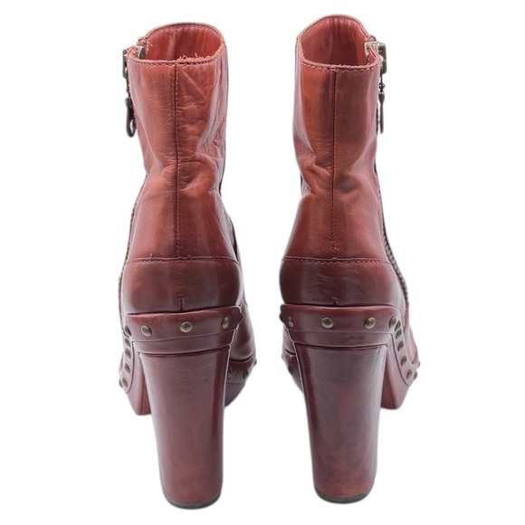 Kork-Ease Women’s Ryanne Cognac Leather Heeled Boots -Size 10 - Picture 12 of 13